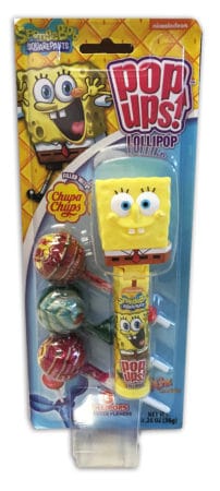 Spongebob Pop Up, Spongebob Blister Card
